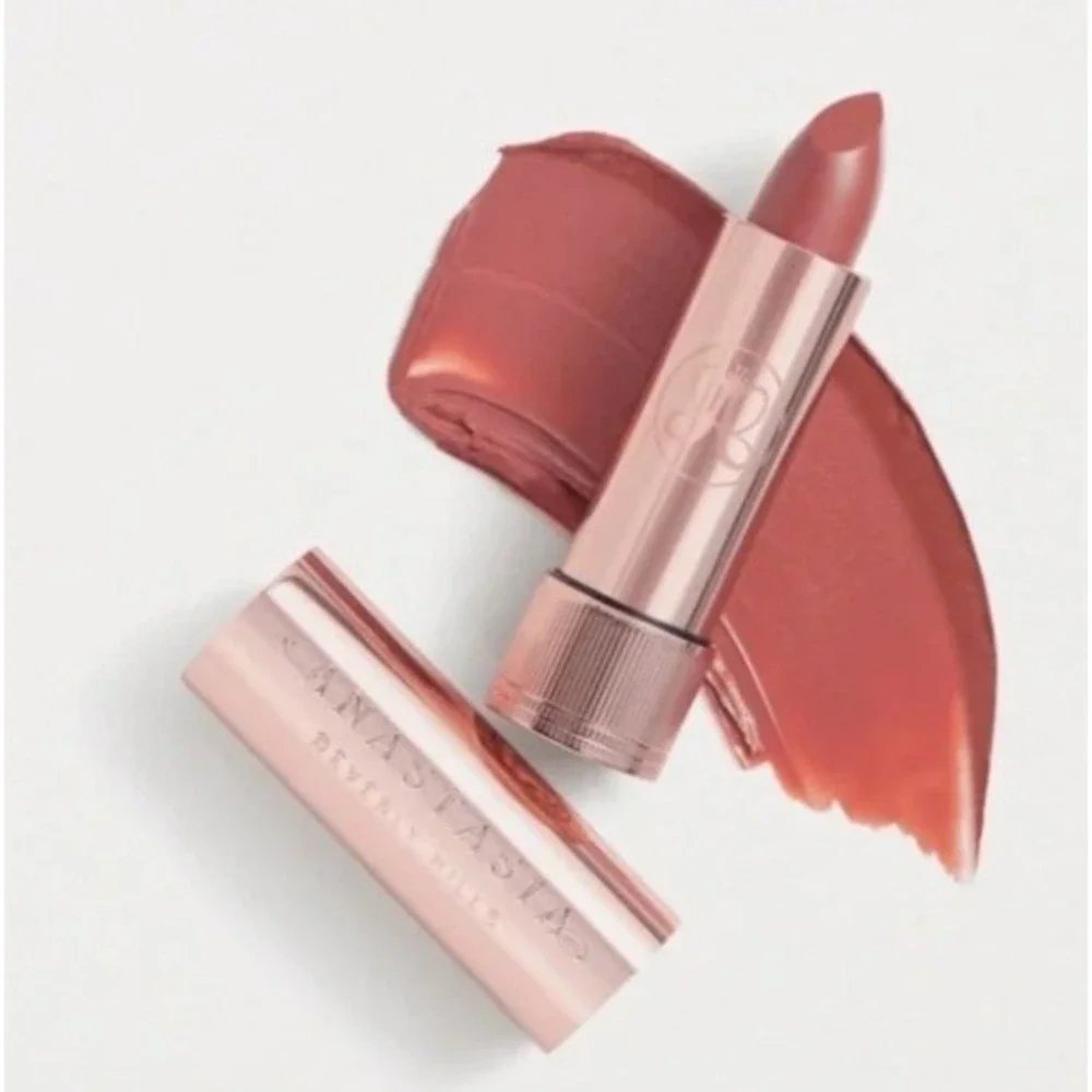 Anastasia‎ Beverly Hills Satin Lipstick Taupe Beige Full Pigment Smooth Finish